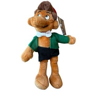 Vintage Pinocchio 10" Plush Hanging Ornament NWT PTS GmbH Germany Fairy Tale